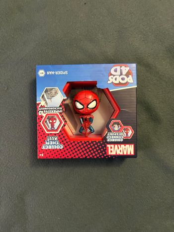 Wow! Pods - Figurine 4D Marvel Spider-Man, figurine unique à collectionner à tête branlante