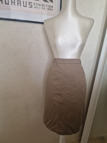 Jupe beige basic Grain de Malice