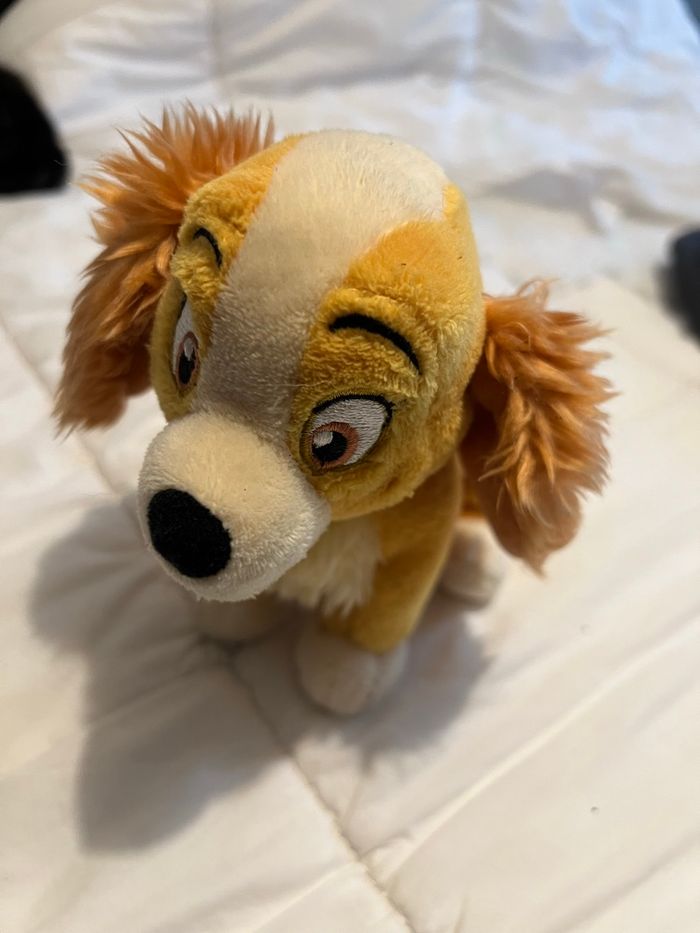 Peluche lady de la belle et le clochard - photo numéro 3