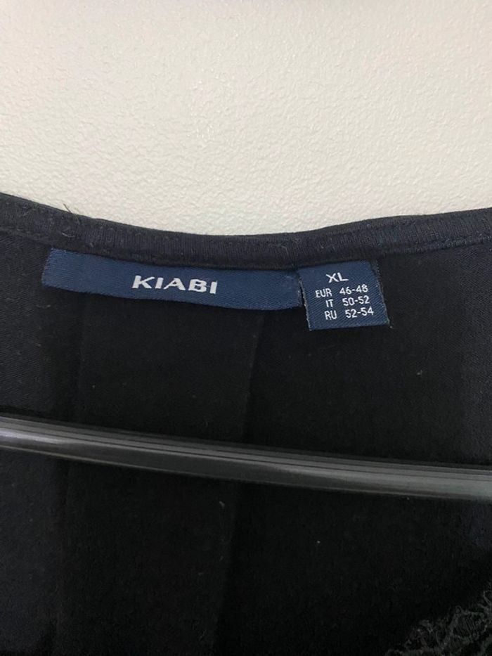 Blouse noire Kiabi taille XL-46/48 - photo numéro 3