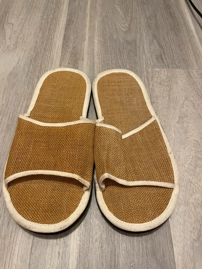 Mules homme en jute - photo numéro 2