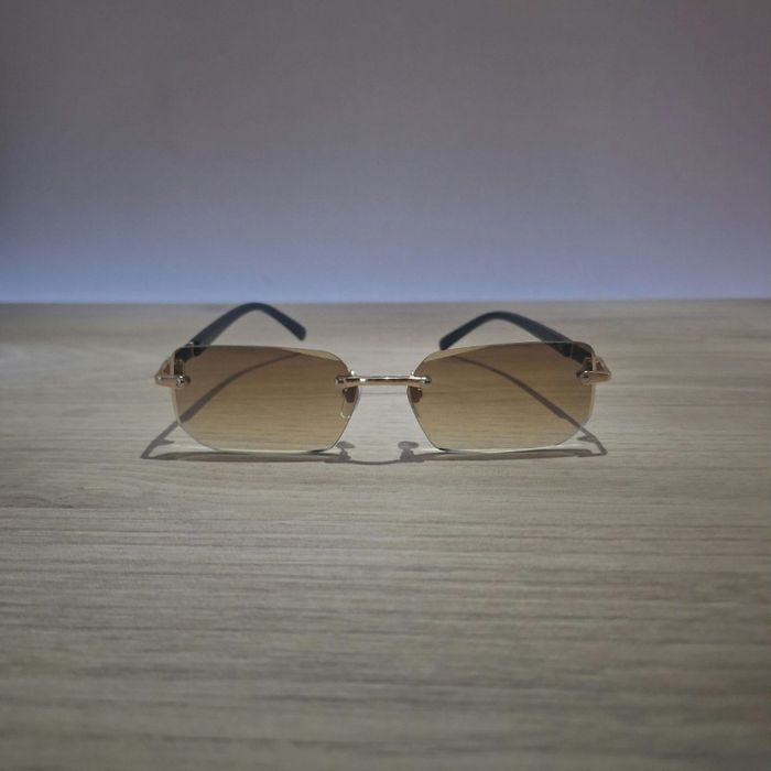 Lunettes de Soleil - Y2K Vintage 90s-2000s - Unisexe Sunglasses - Verres Teintés - photo numéro 4