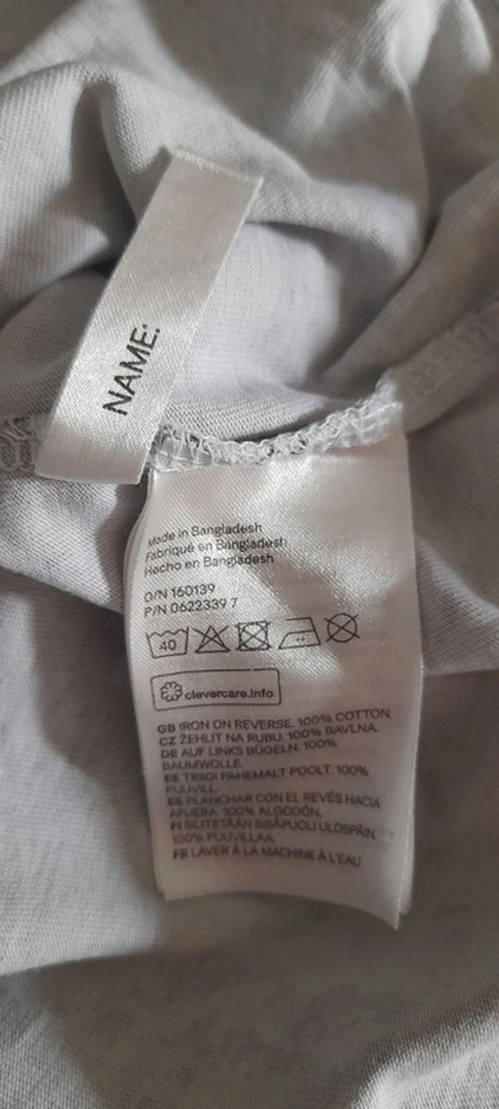 T-shirt floqué H&M - photo numéro 8
