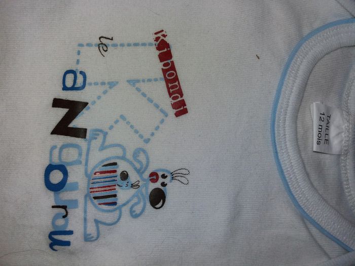 Tee shirt 12mois - photo numéro 2