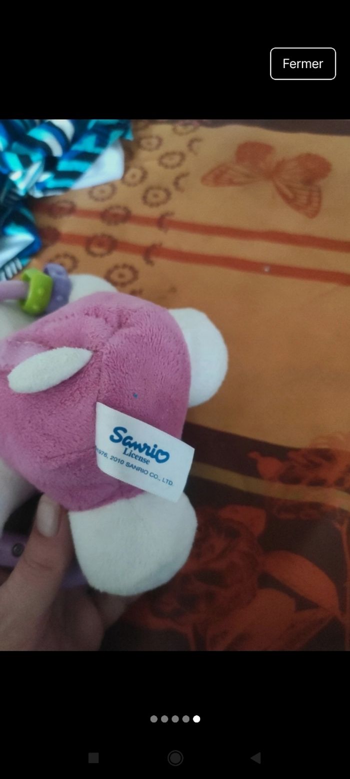 Peluche musicale hello Kitty j9 - photo numéro 5