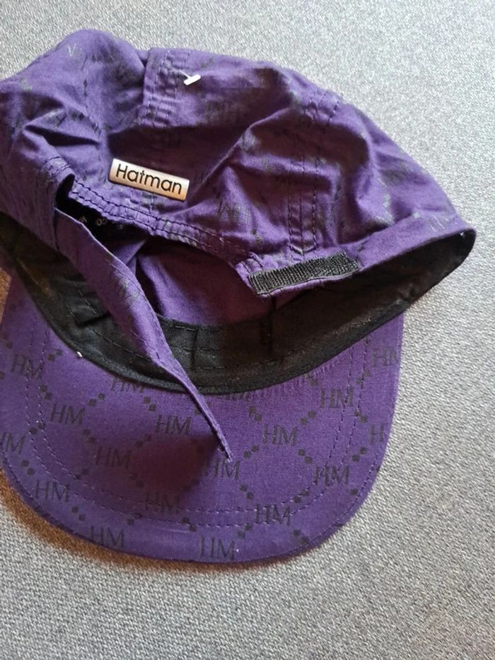 Casquette violette Hatman - photo numéro 3