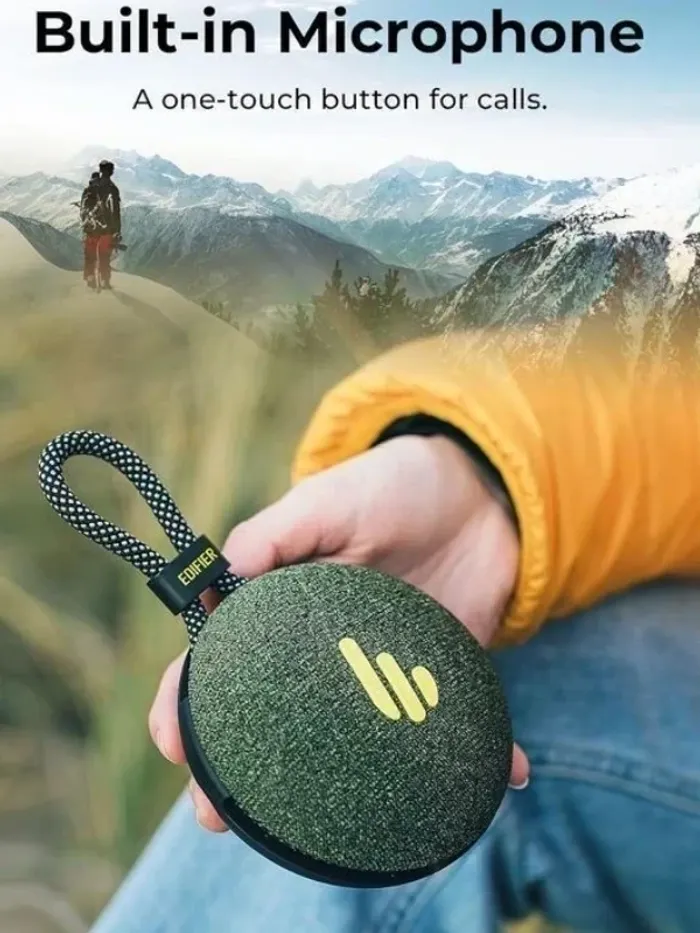 Mp 100 plus haut parleur Enceinte Bluetooth portable couleur vert et noir - photo numéro 6