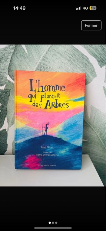 Livre l homme qui plantait des arbres 