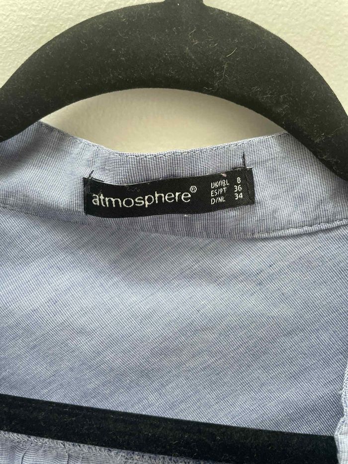 👚 Blouse bleu lavande “Atmosphère” Taille 36 - photo numéro 5
