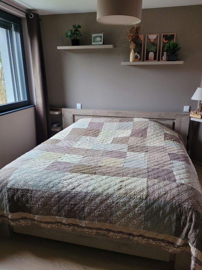 Boutis safeco provençal piqué main 240x260 cm - photo numéro 3