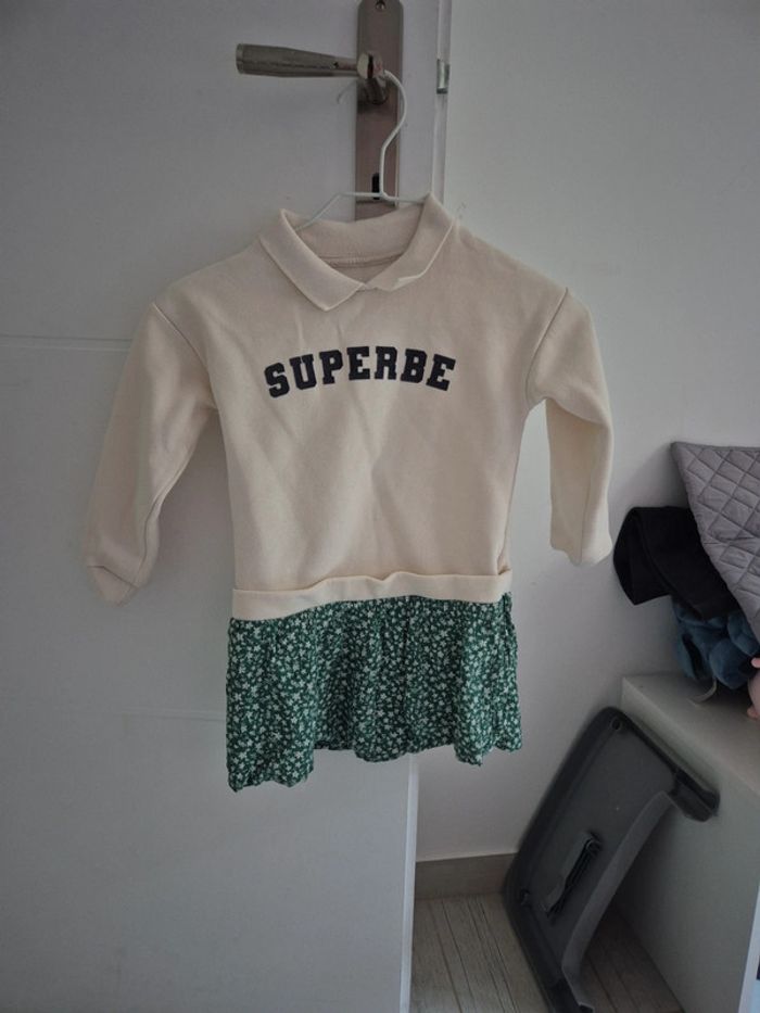 Robe manches longues 4 ans Kiabi