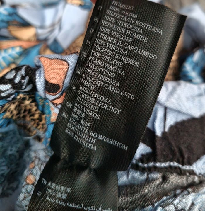 Short imprimé léopard 🐆 et toucan taille S - photo numéro 5