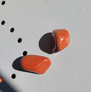 X2 pierres de sable doré