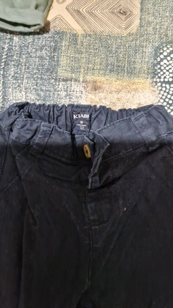 Lot de 4 pantalons garçon kiabi 18 mois
taille élastique réglable - photo numéro 7