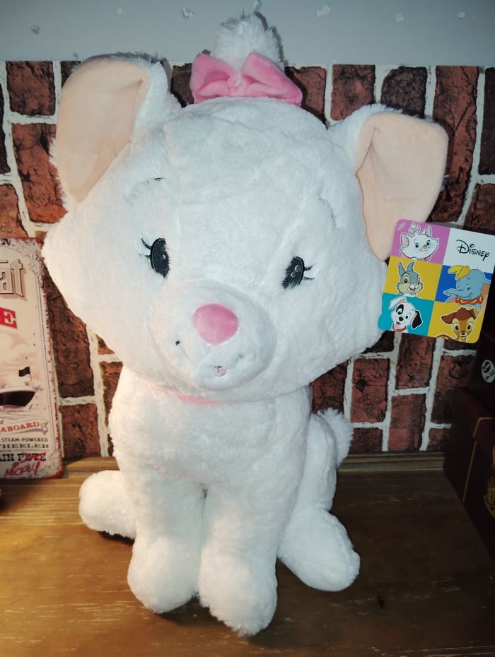 Très grande peluche Marie Disney Les Aristochats