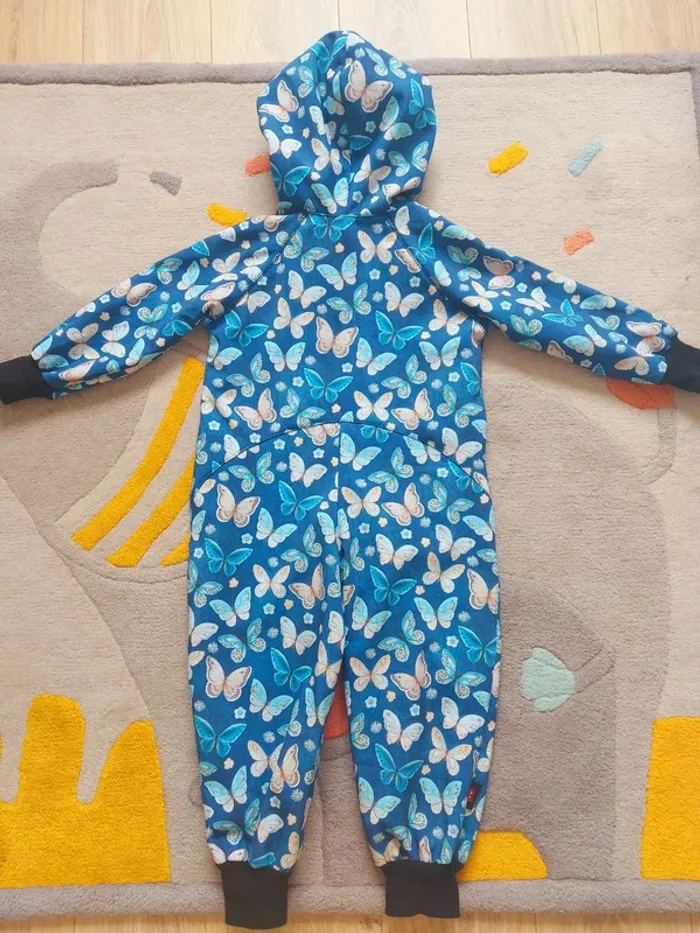 Combinaison de pluie iELM softshell papillons butterflies 104 cm 4 ans - photo numéro 8