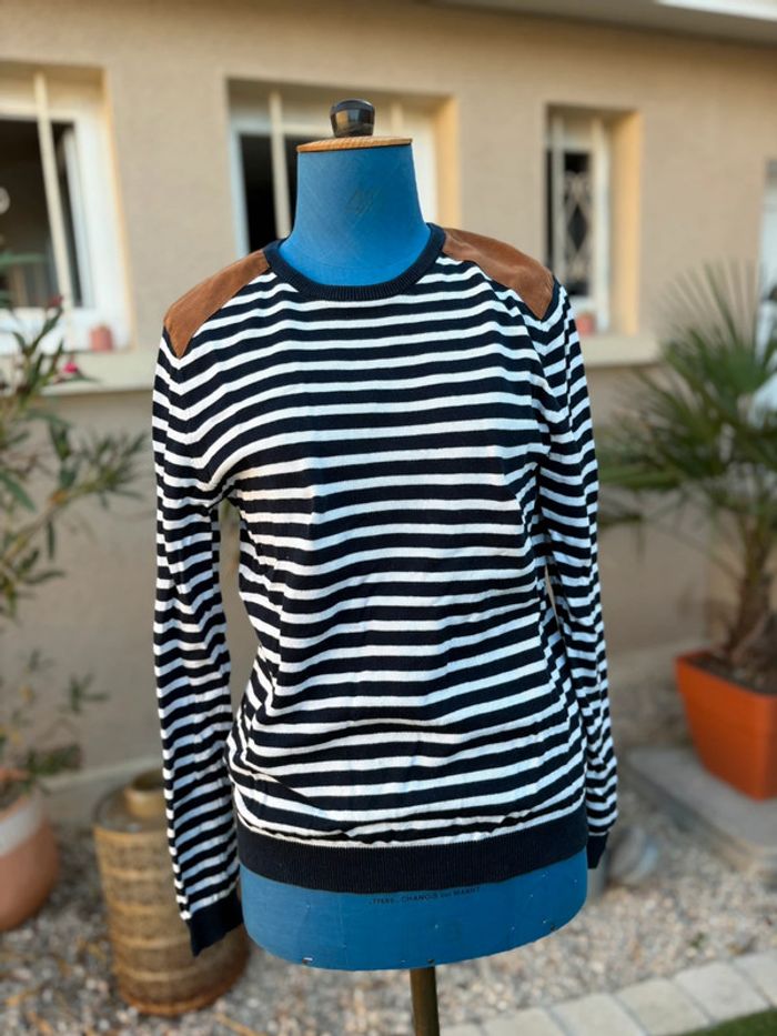 Pull H&M à rayures - taille 36/S - en très bon état