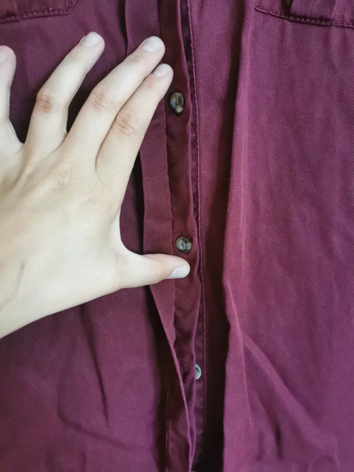 Robe bordeau Primark taille 38 - photo numéro 2