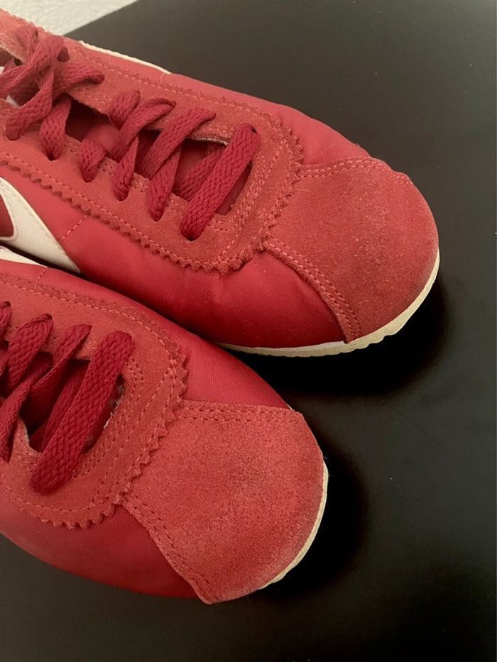 Nike Cortez Txt Alizarin Red / White - photo numéro 6
