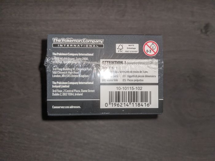Pokémon bundle EV10.5 foudre noire neuf scellé - photo numéro 6