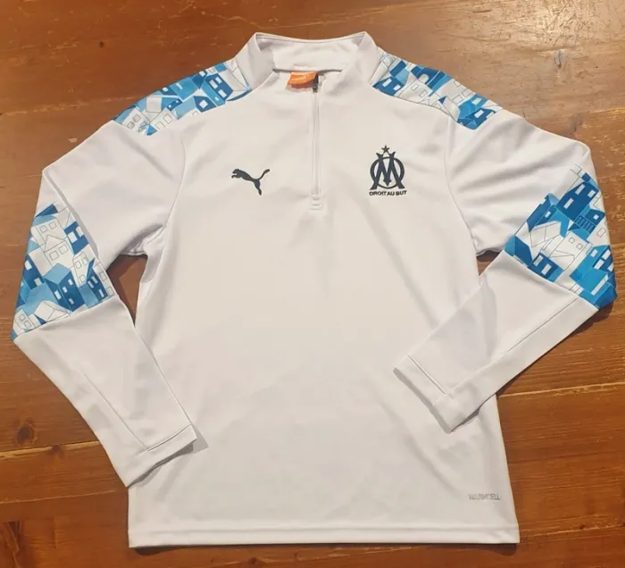 Ensemble survetement jogging foot OM - 2020 / 2021 - photo numéro 2