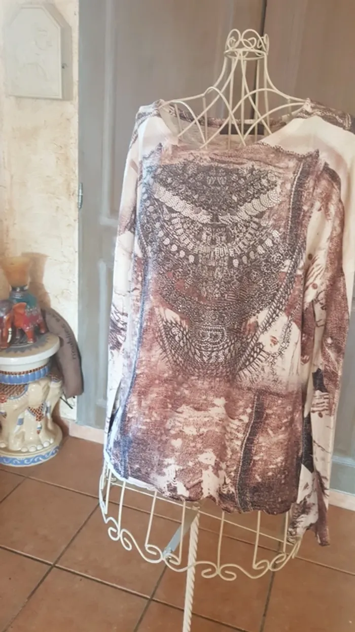 Pull fin manches longues