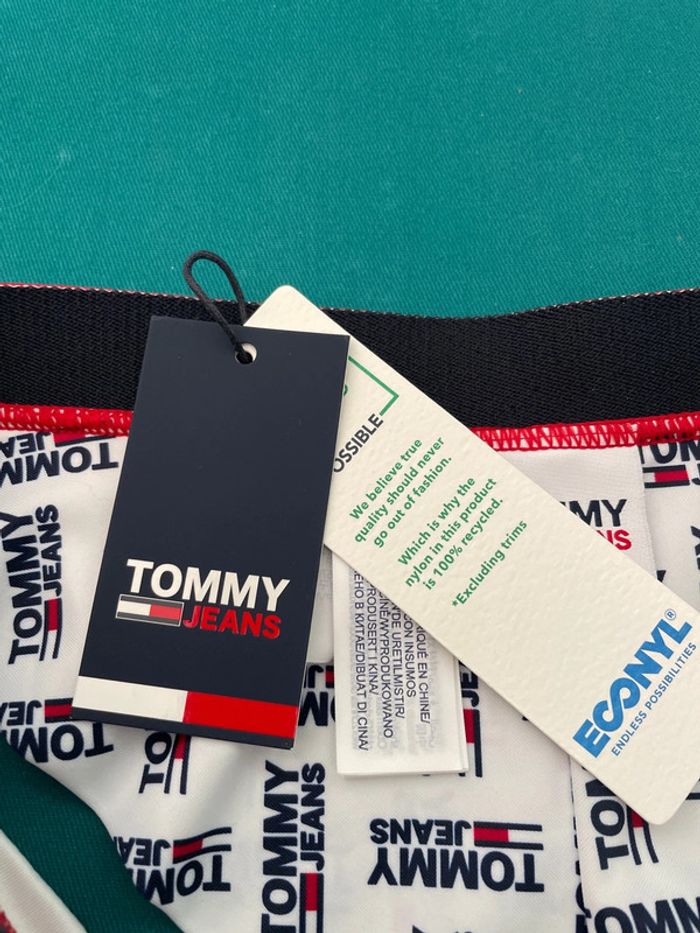 monokini culotte de maillot de bain Tommy jeans neuve - photo numéro 5