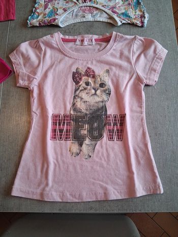 T-shirt manches courtes 6ans sweety