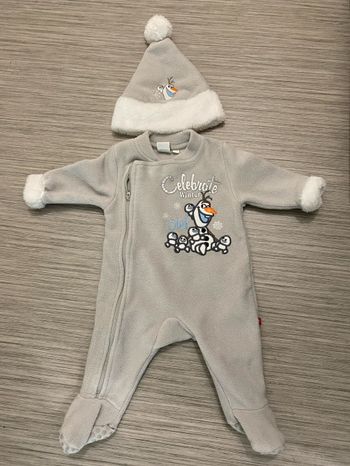 Pyjama 1 pièce + bonnet OLAF