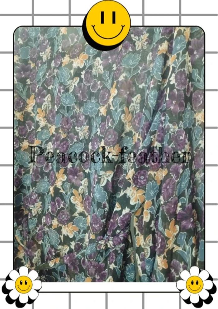 Blouse voilage violet yessica 46 - photo numéro 6