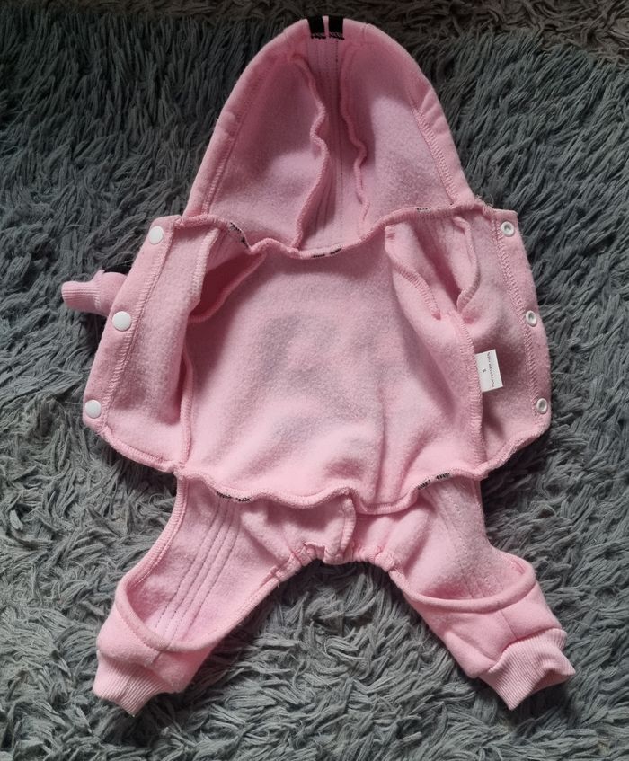 Combinaison jogging rose taille XS pour chien ou chat - photo numéro 2