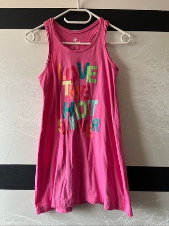 Robe rose 10 ans