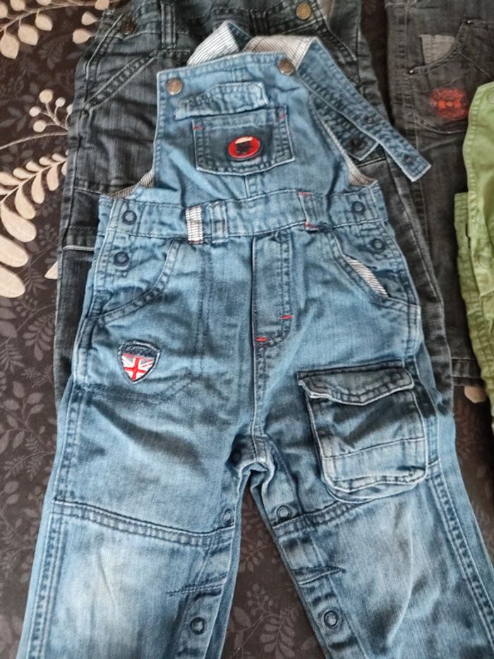 Lot salopettes 18 mois - photo numéro 4