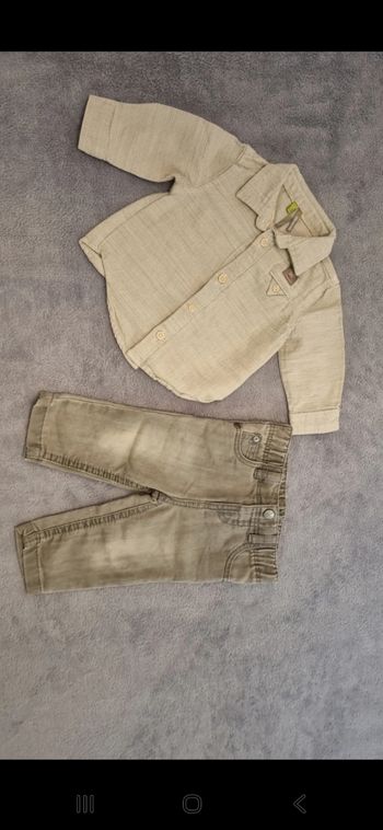 Ensemble jean chemise