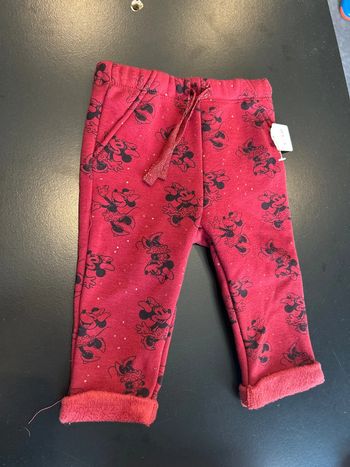 Pantalon bordeaux Minnie