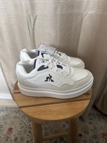 Baskets Le Coq Sportif Dynactif T2000 W blanches – Taille 38 neuves