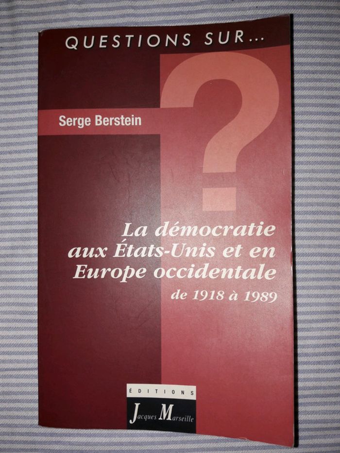 La démocratie libérale aux Etats-Unis et en Europe occidentale, 1919-1989