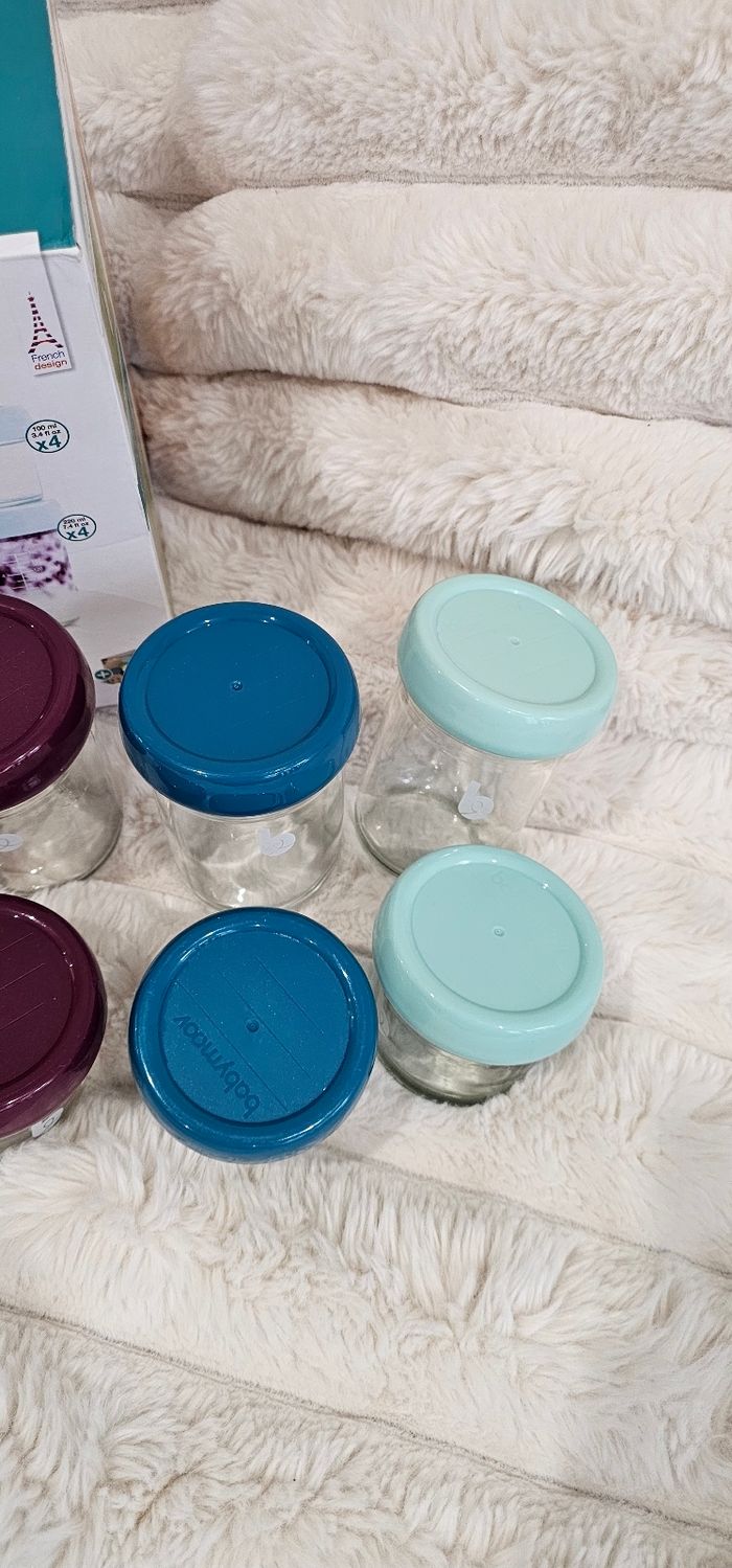 Lot de 8 pots en verre Babybols babymoov - photo numéro 3