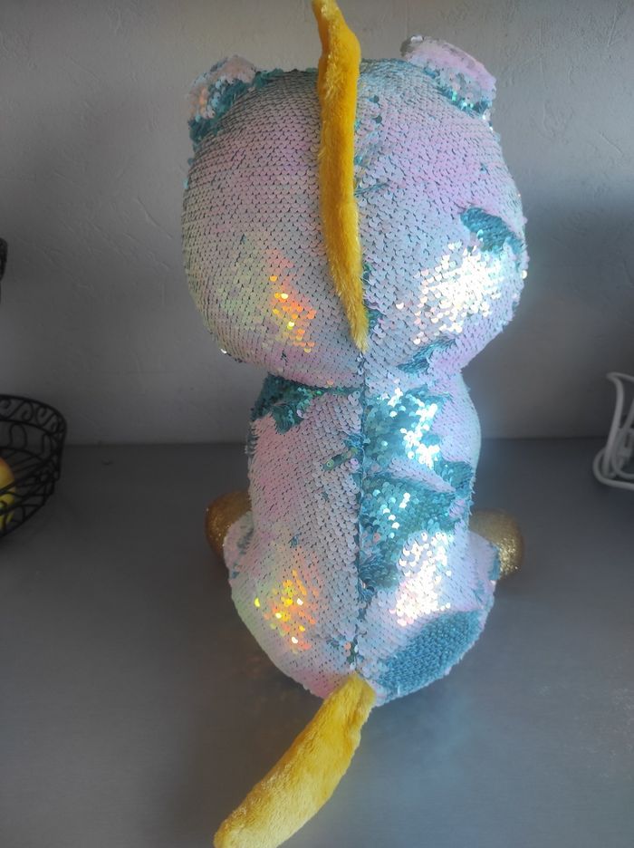 Grande peluche licorne TY - photo numéro 2