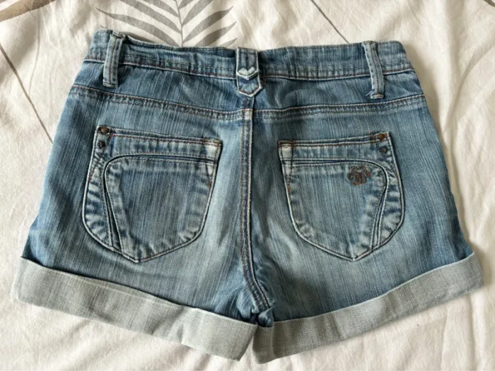 Short en jean taille 34 cache-cache - photo numéro 3