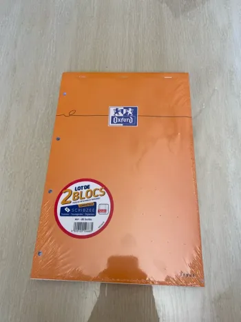 Lot de 2 bloc note