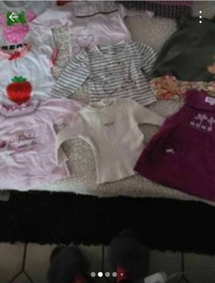 Lot 110 pièces bebe 3 mois fille - photo numéro 7