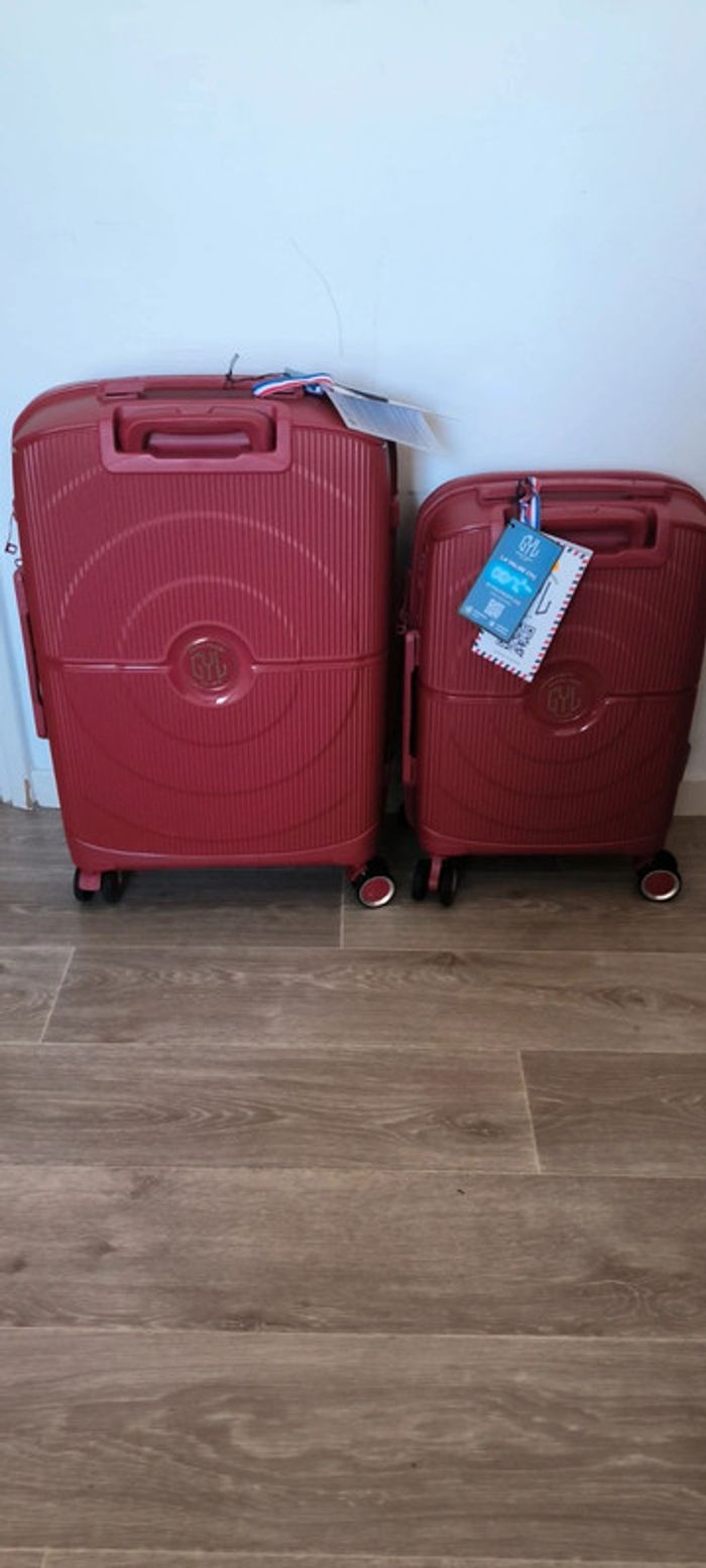 Lot valises cabine et bagages moyen neuf avec étiquette - photo numéro 4