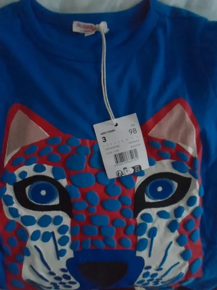 Tee shirt du pareil au même neuf bien LIRE - photo numéro 2