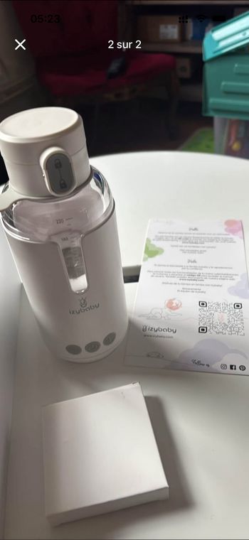 Chauffe biberon nomad Izybaby