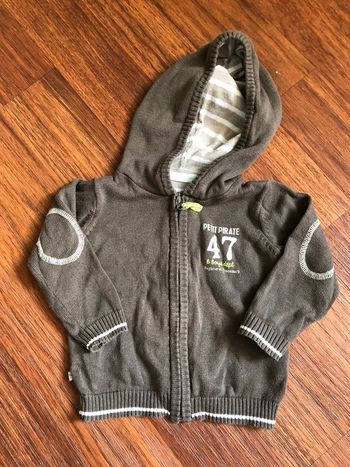 Gilet marron 6M