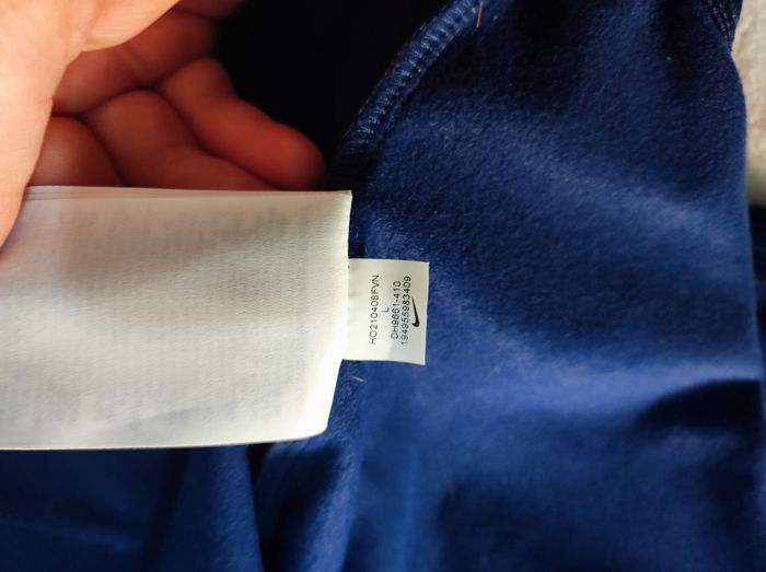 Veste jogging bleu Nike 11-13ans - photo numéro 4