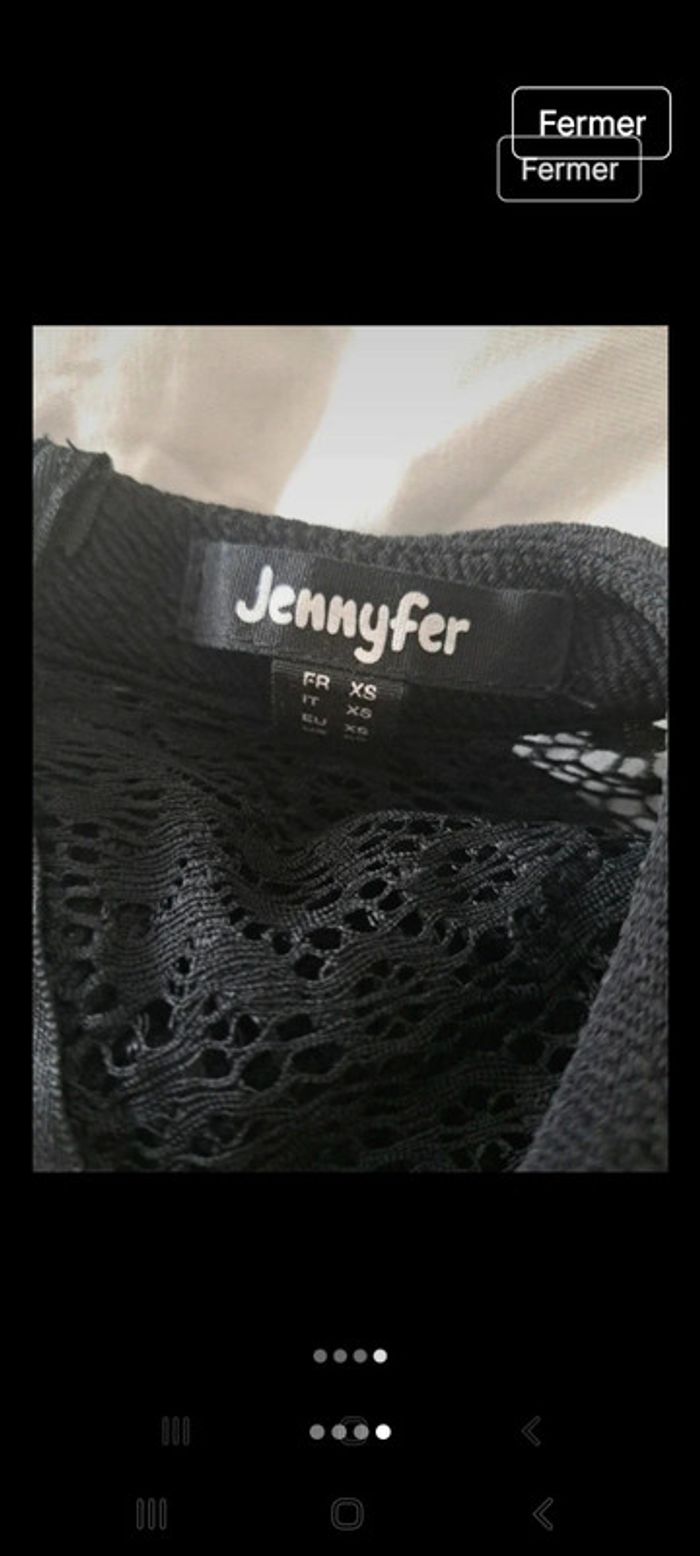 Petite robe noire Jennyfer XS - photo numéro 4