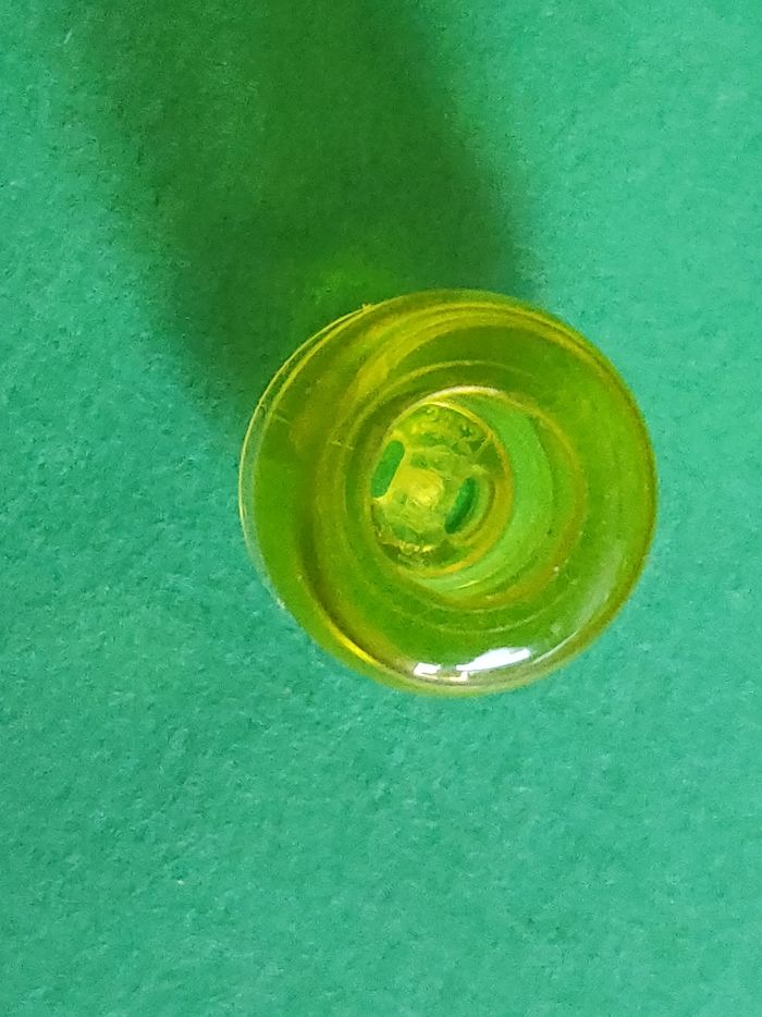 Lot 200 pièces têtes jaune transparent Lego - en parfait état - vrai Lego - photo numéro 2