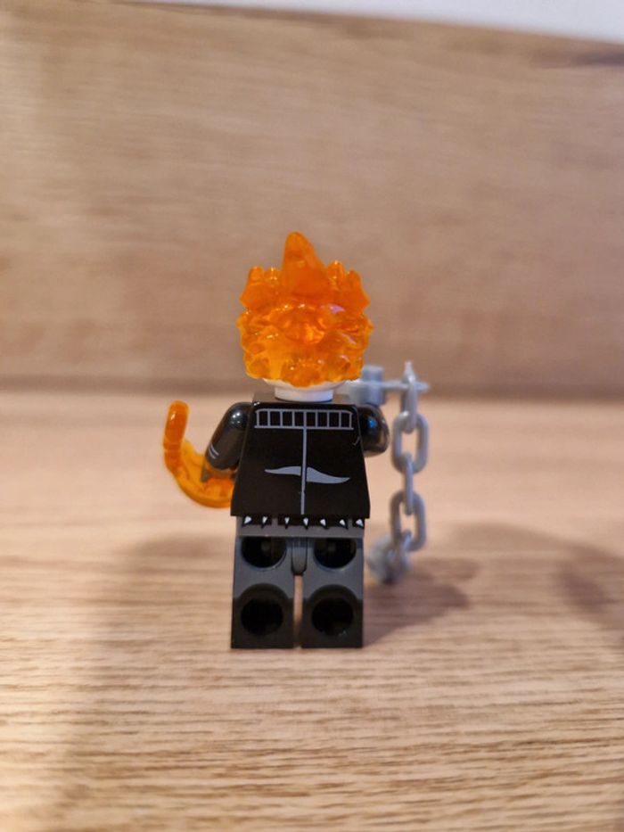 Figurine type lego Ghost Rider Marvel - photo numéro 3
